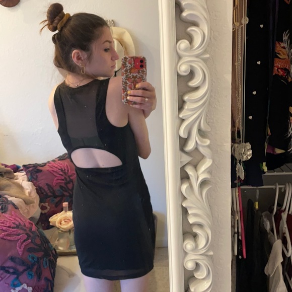 Black sparkly dress - Picture 3 of 5